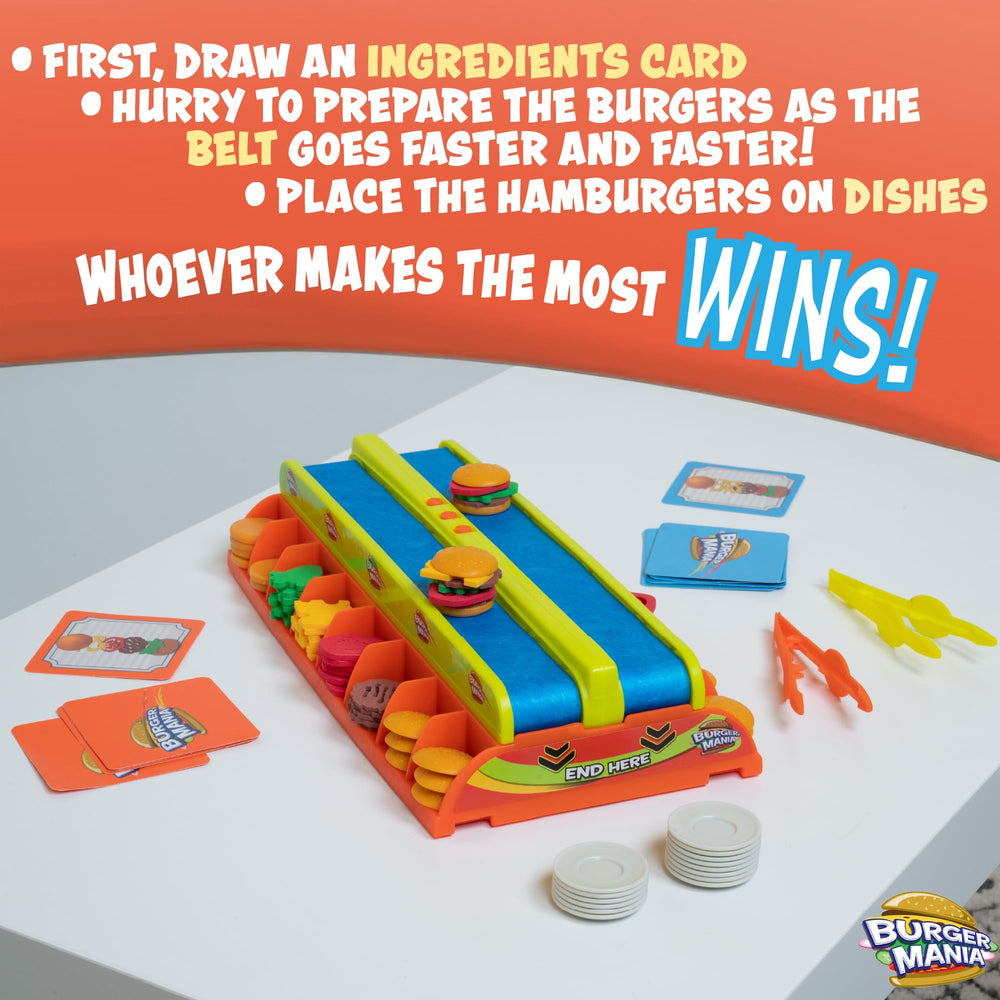 Fotorama ingredient pieces and tongs neatly displayed to show tactile play advantage