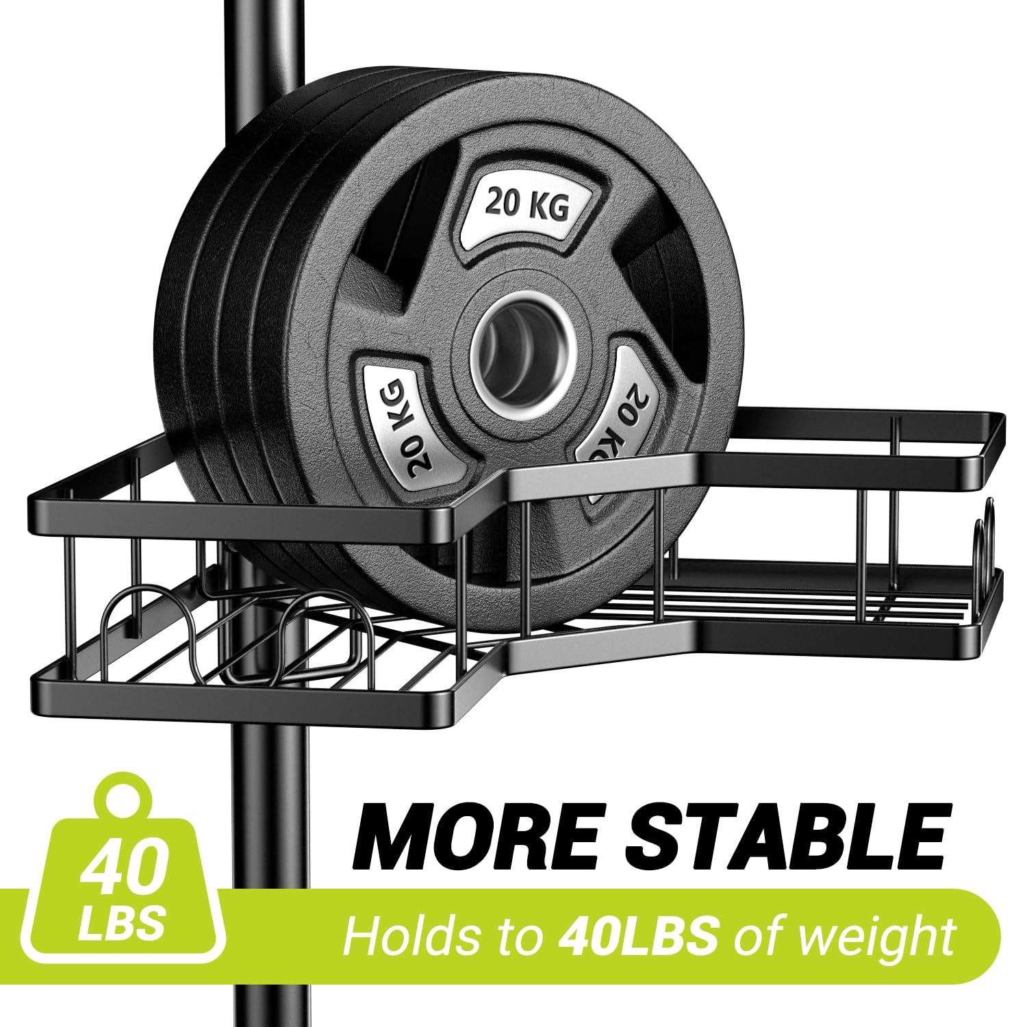 Foukus base leveling foot adjustment for stable use on uneven floors