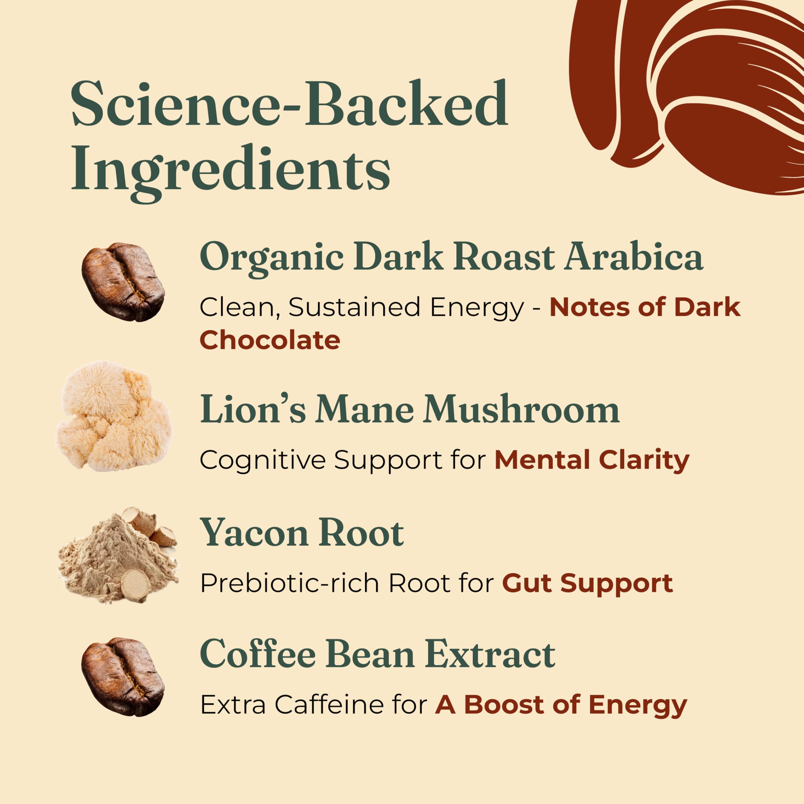Four Sigmatic pouring dark roast into cup for smooth crema