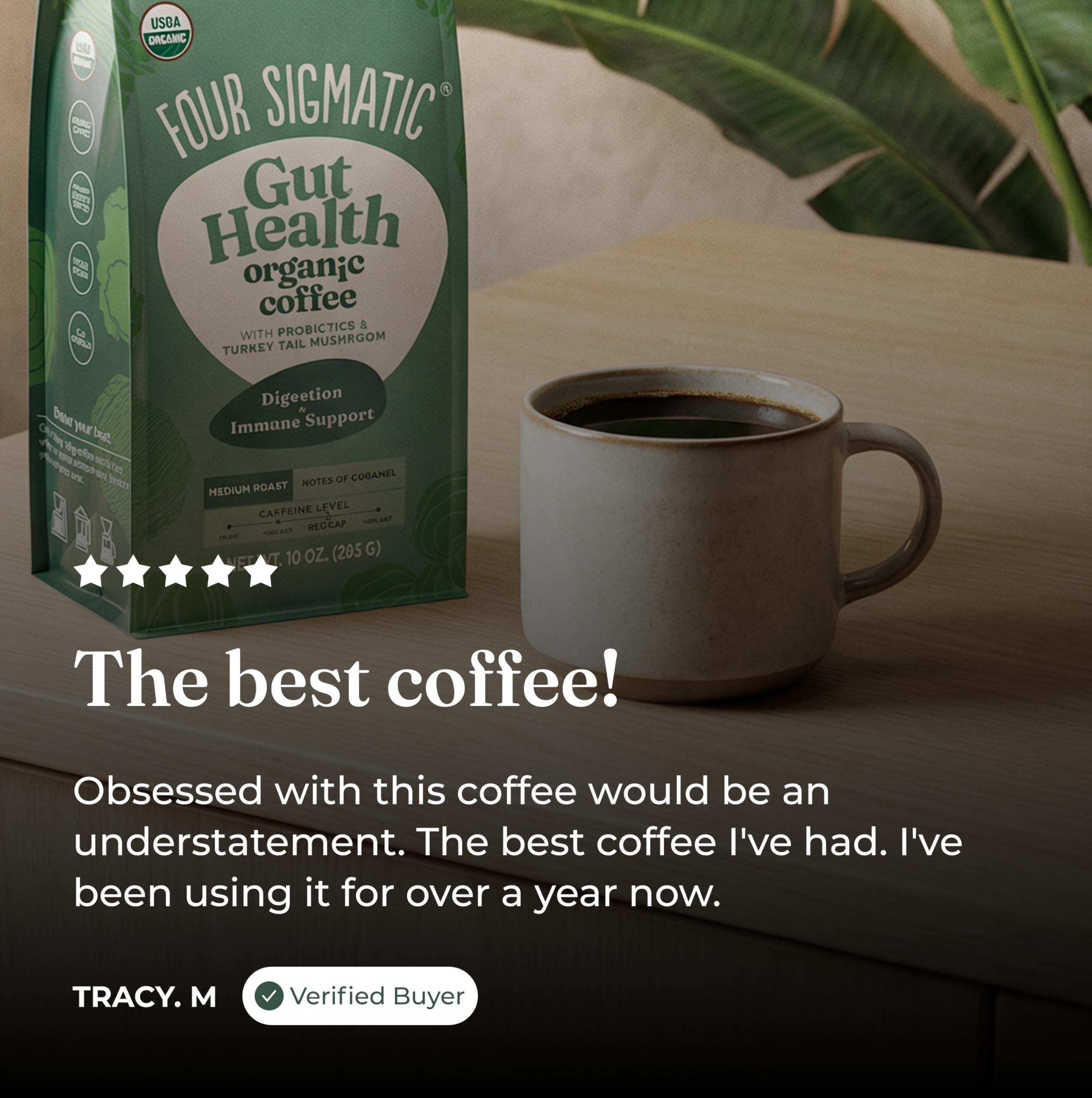 Four Sigmatic French press brewing to show brewing compatibility