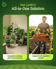 FoxFarm Grow Big foliar spray application on leaves for faster uptake
