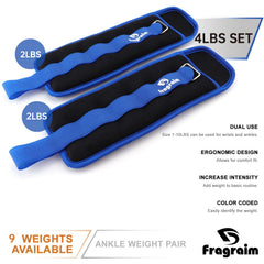 Fragraim long hook-and-loop strap detail showing secure fit and adjustable fastening advantage