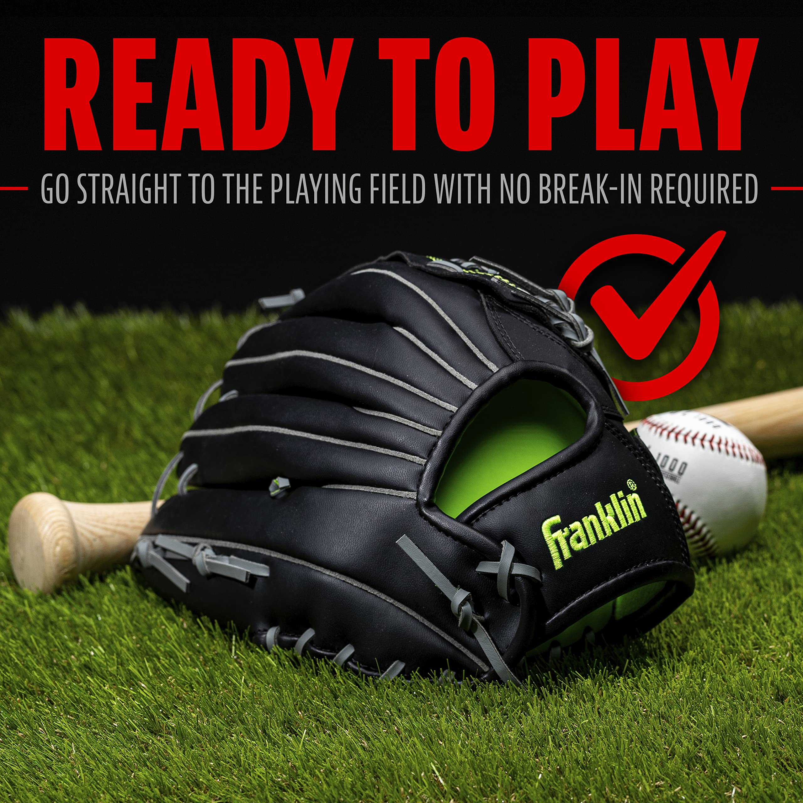 Franklin Sports detailed web pattern shot showing secure ball control and transfer advantage