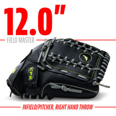 Franklin Sports contoured wrist adjustment close detail for a customizable snug fit benefit