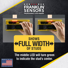 Franklin Sensors close-up of M210 LED array highlighting precise stud center and edges