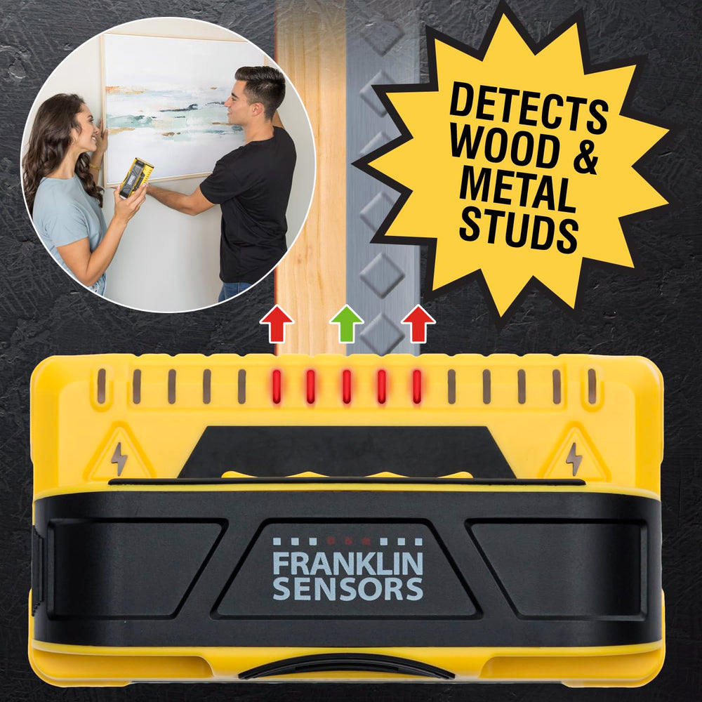 Franklin Sensors live wire warning LED illuminated to help avoid energized electrical hazards