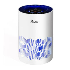 FreAire front view showing sleek white body and vents, highlighting efficient airflow