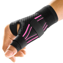 FREETOO brace front view showing full thumb and wrist support benefit