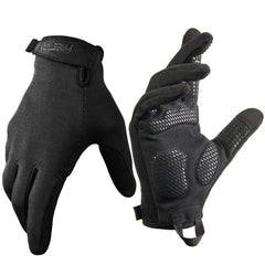 FREETOO gloves front view showing padded palm and breathable back for durable protection