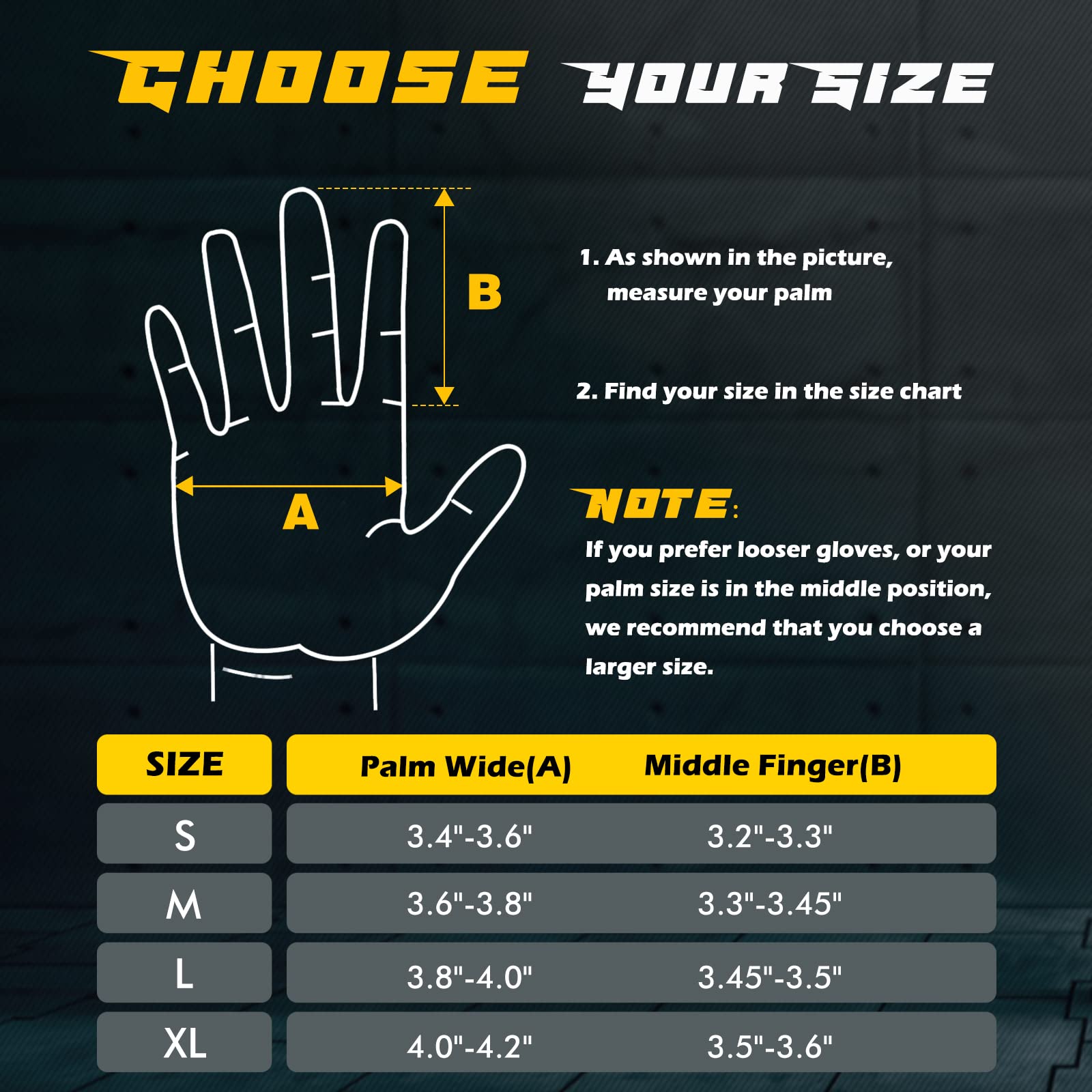 FREETOO gloves next to a ruler showing size and lightweight gym-ready profile
