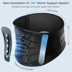 FREETOO side profile showing memory-aluminum stays for added stability