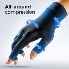 FREETOO glove knuckle silicone close-up highlighting targeted pressure relief