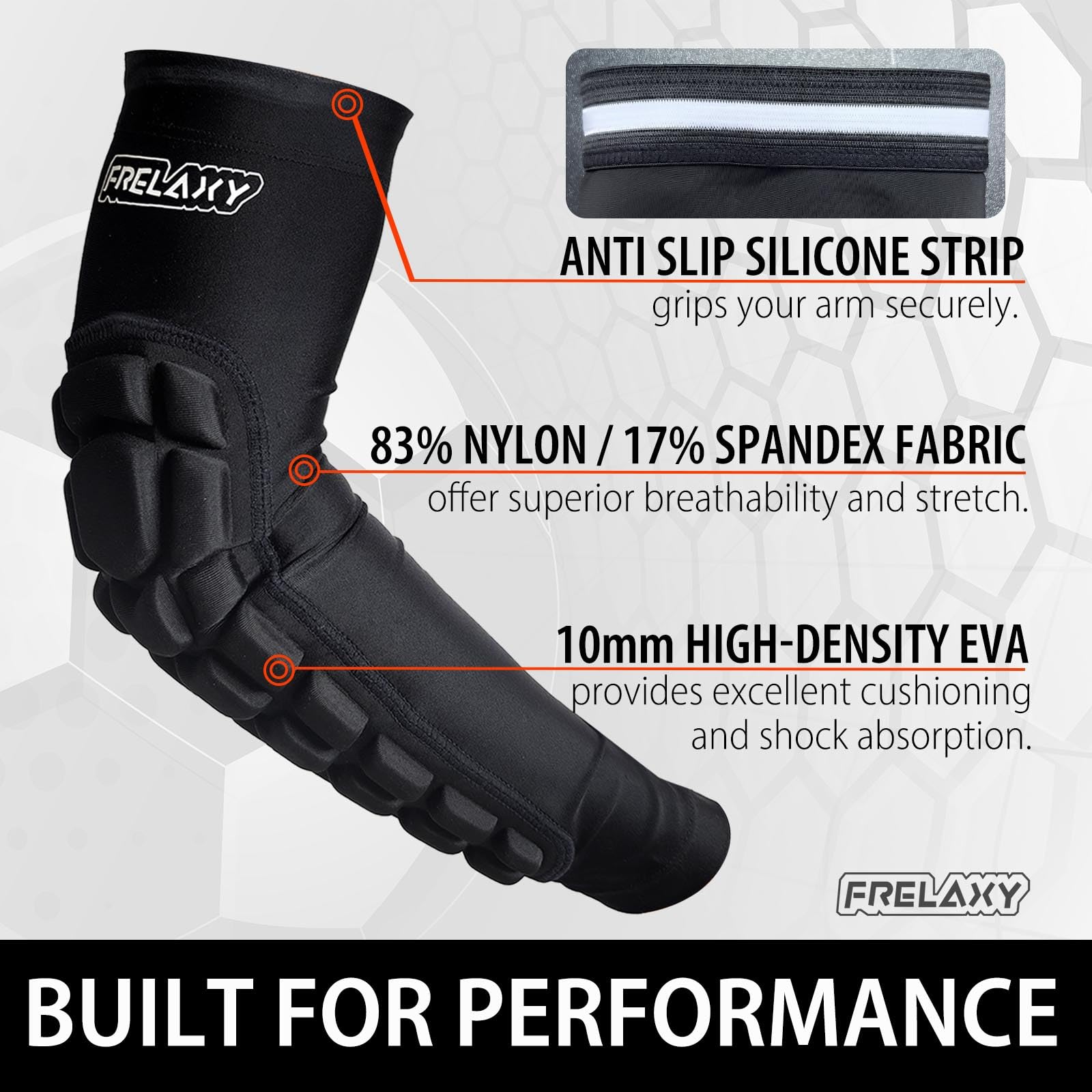 Frelaxy fabric stretch demonstration highlighting breathable comfort and fit
