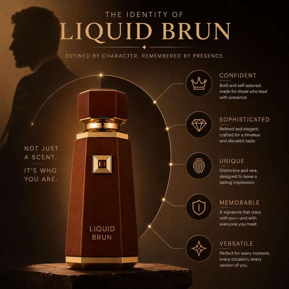 French Avenue Liquid Brun on dresser in lifestyle scene suggesting daily elegance