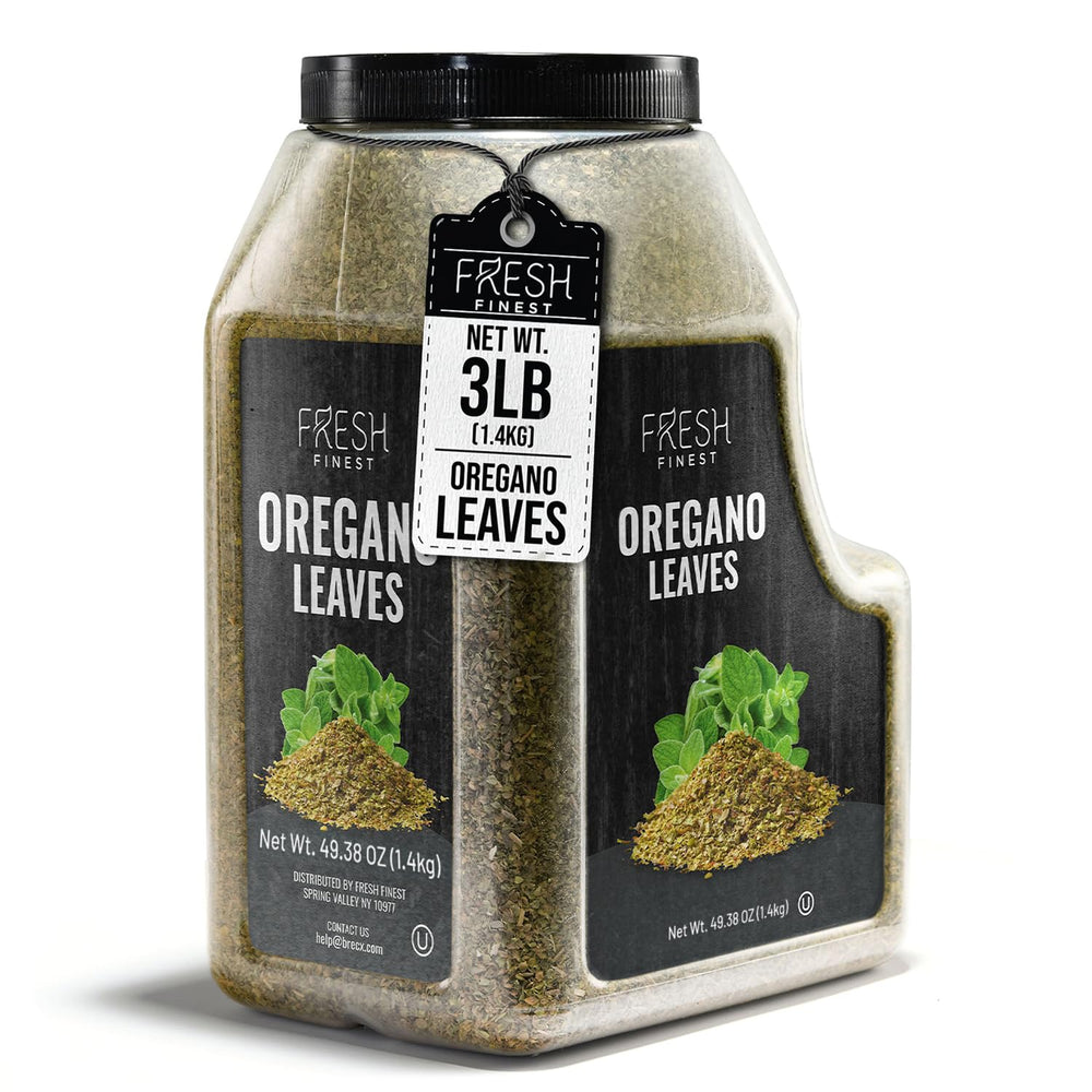 Fresh Finest front packaging showing large bulk jar and clear label benefit pantry-ready supply