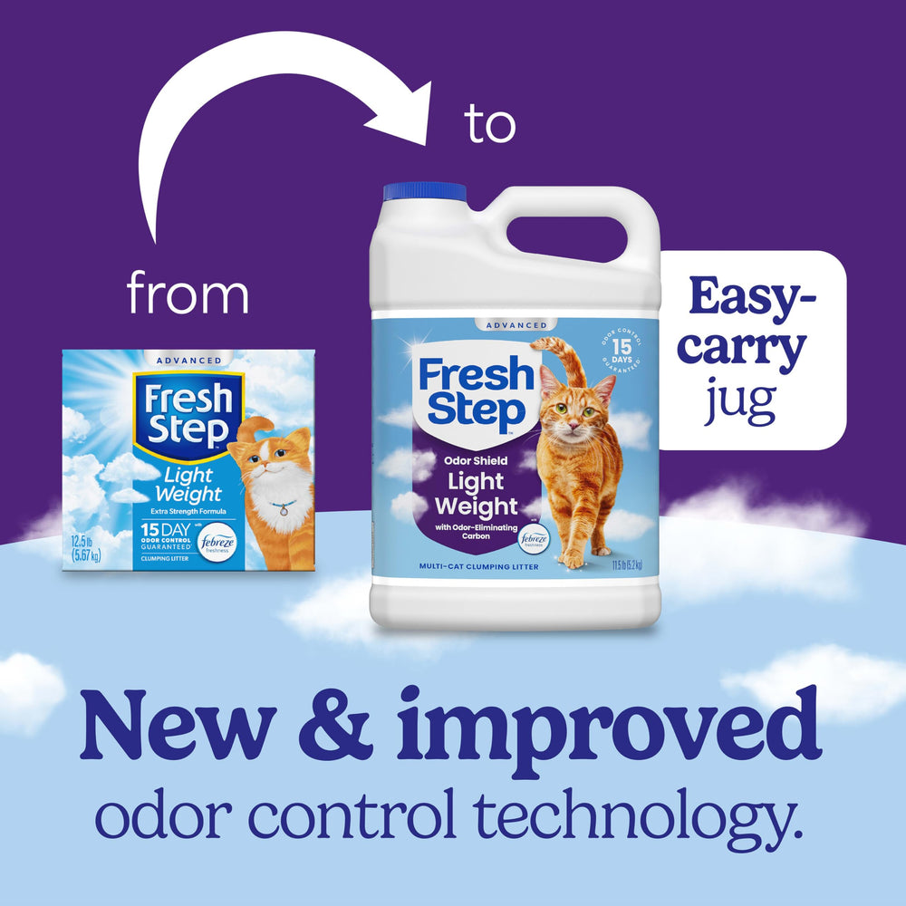 Fresh Step close-up of litter granules highlighting soft texture and absorption