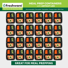 Freshware lid seal detail showing airtight edge that helps preserve freshness