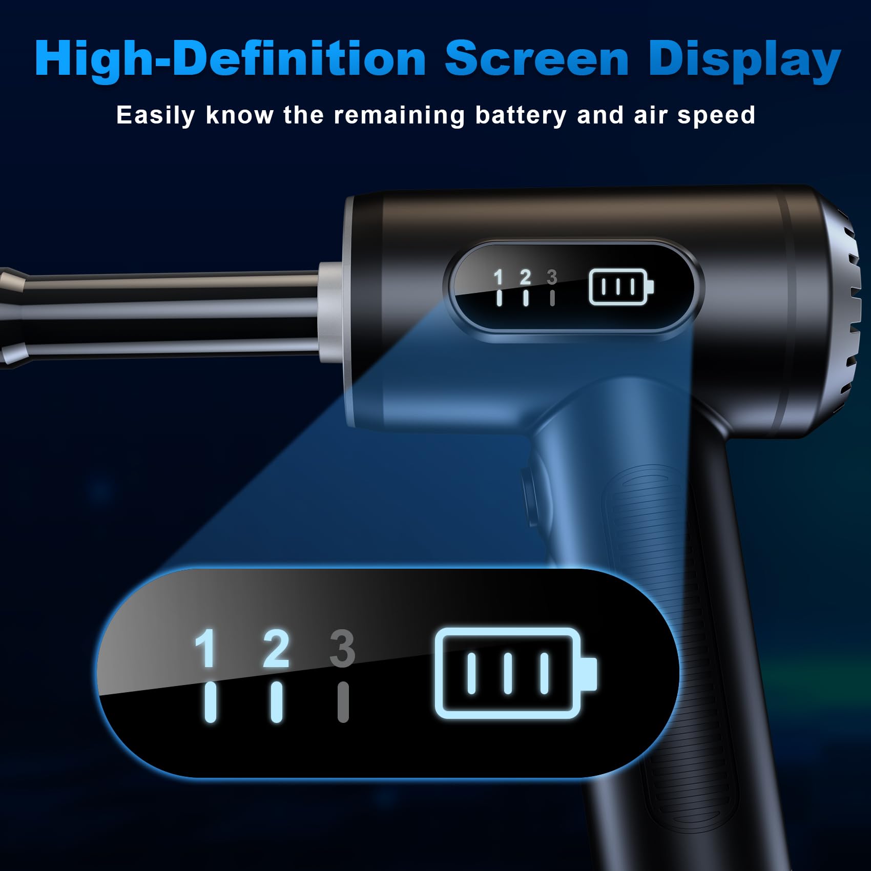 FRESMOL nozzle blowing keyboard to remove dust for safer electronics