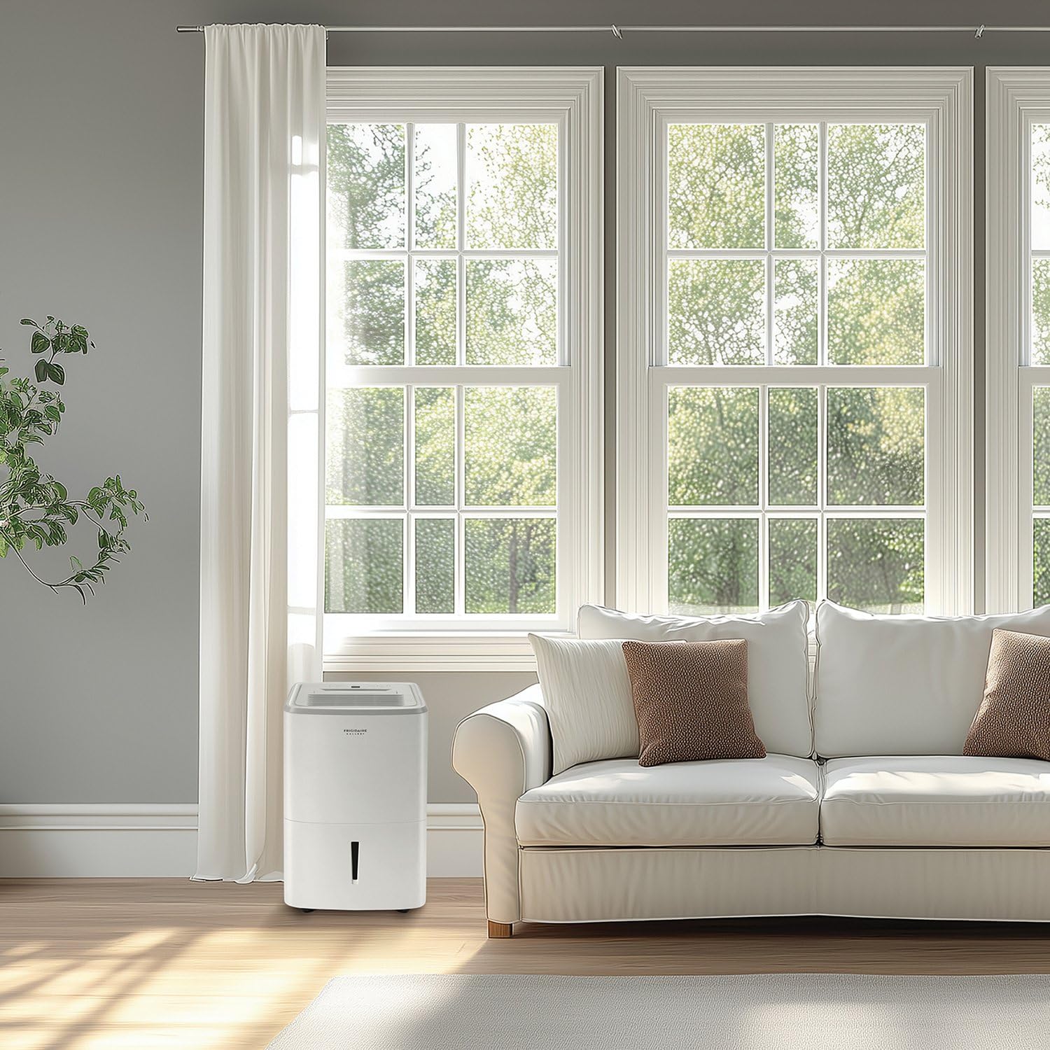 Frigidaire washable filter close-up highlighting easy-clean benefit