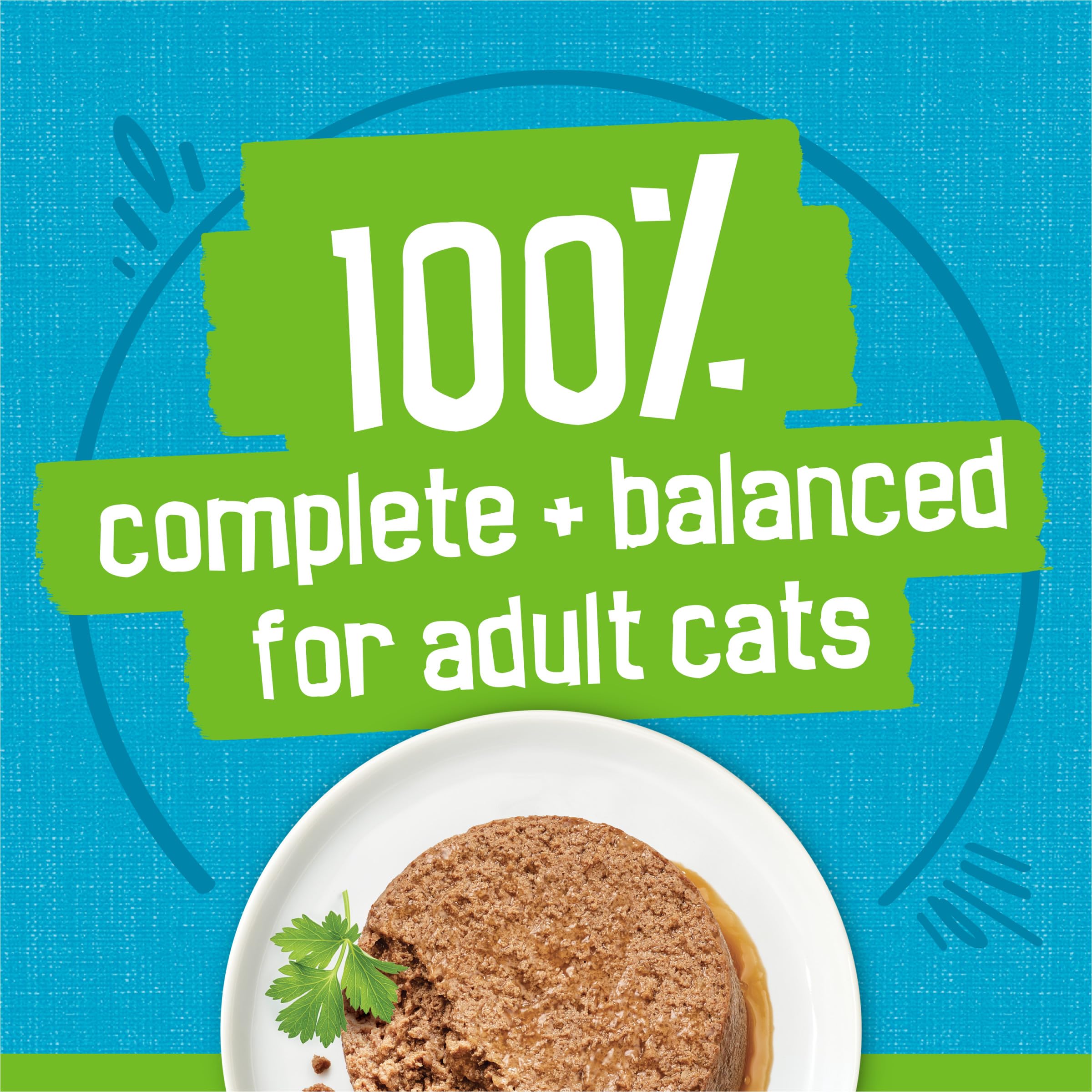 Friskies stacked cans demonstrating bulk pack convenience for multi-cat homes