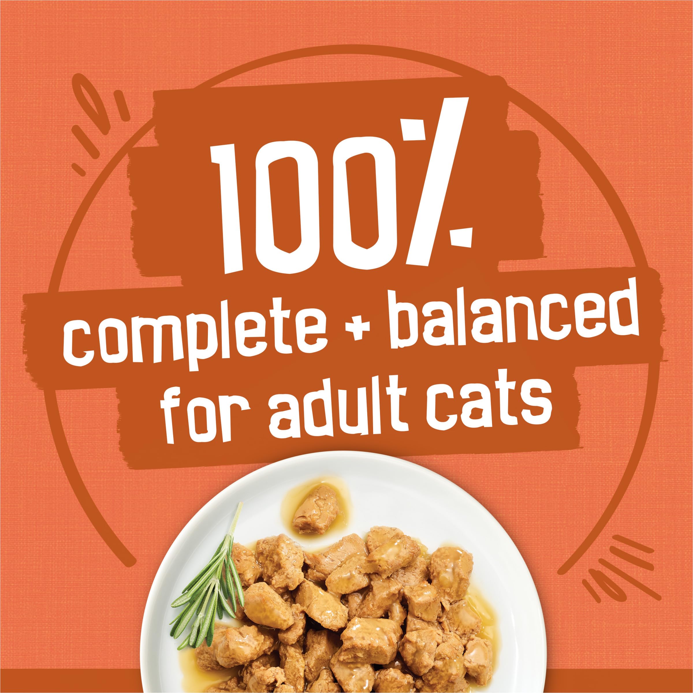 Friskies cans side view demonstrating compact, stackable storage