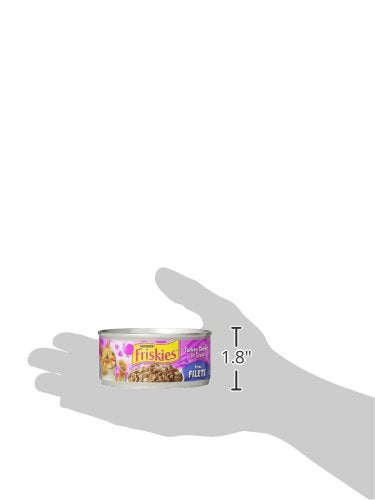 Friskies gravy close-up highlighting moist texture and increased palatability