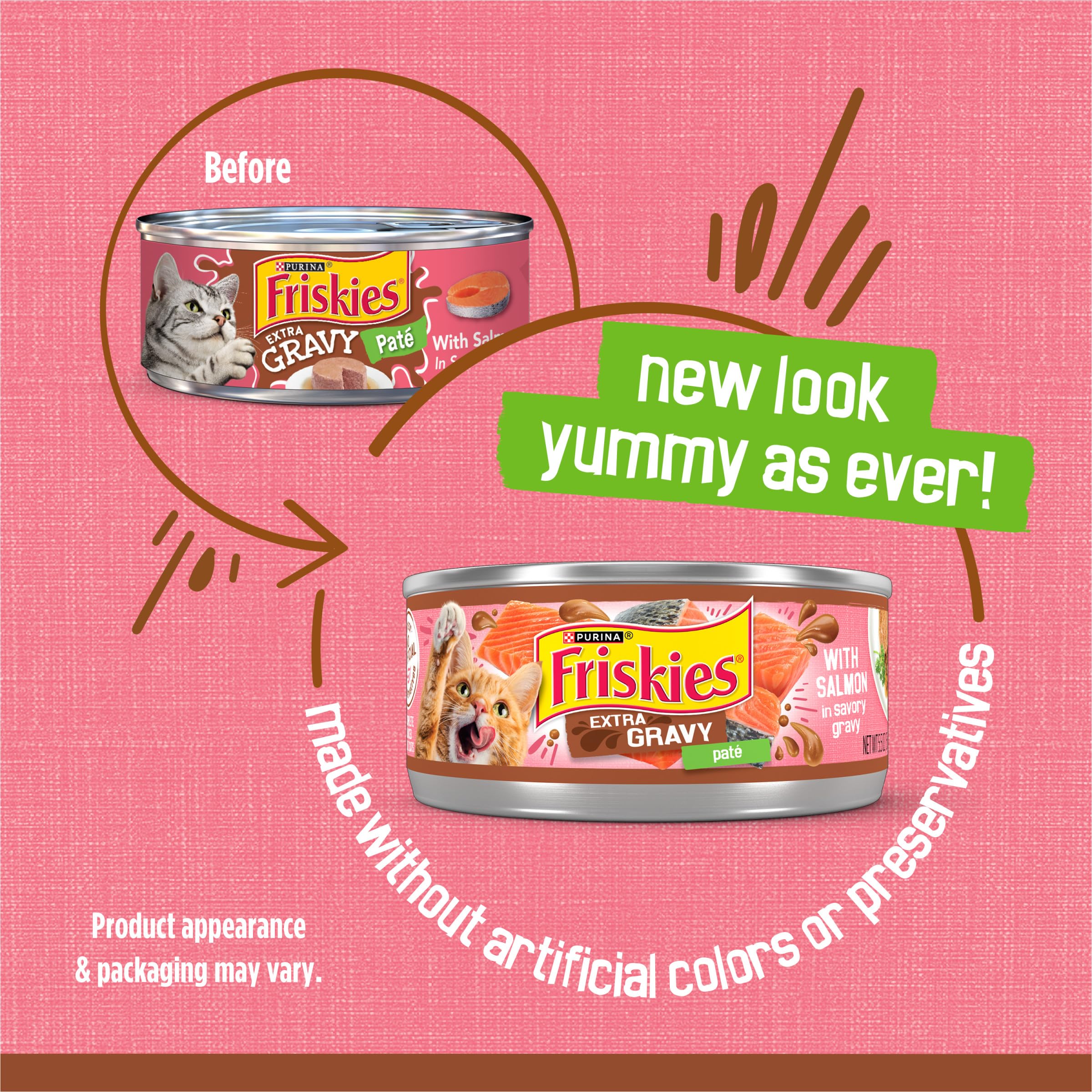 Friskies pull-tab can top ready to open for quick serving
