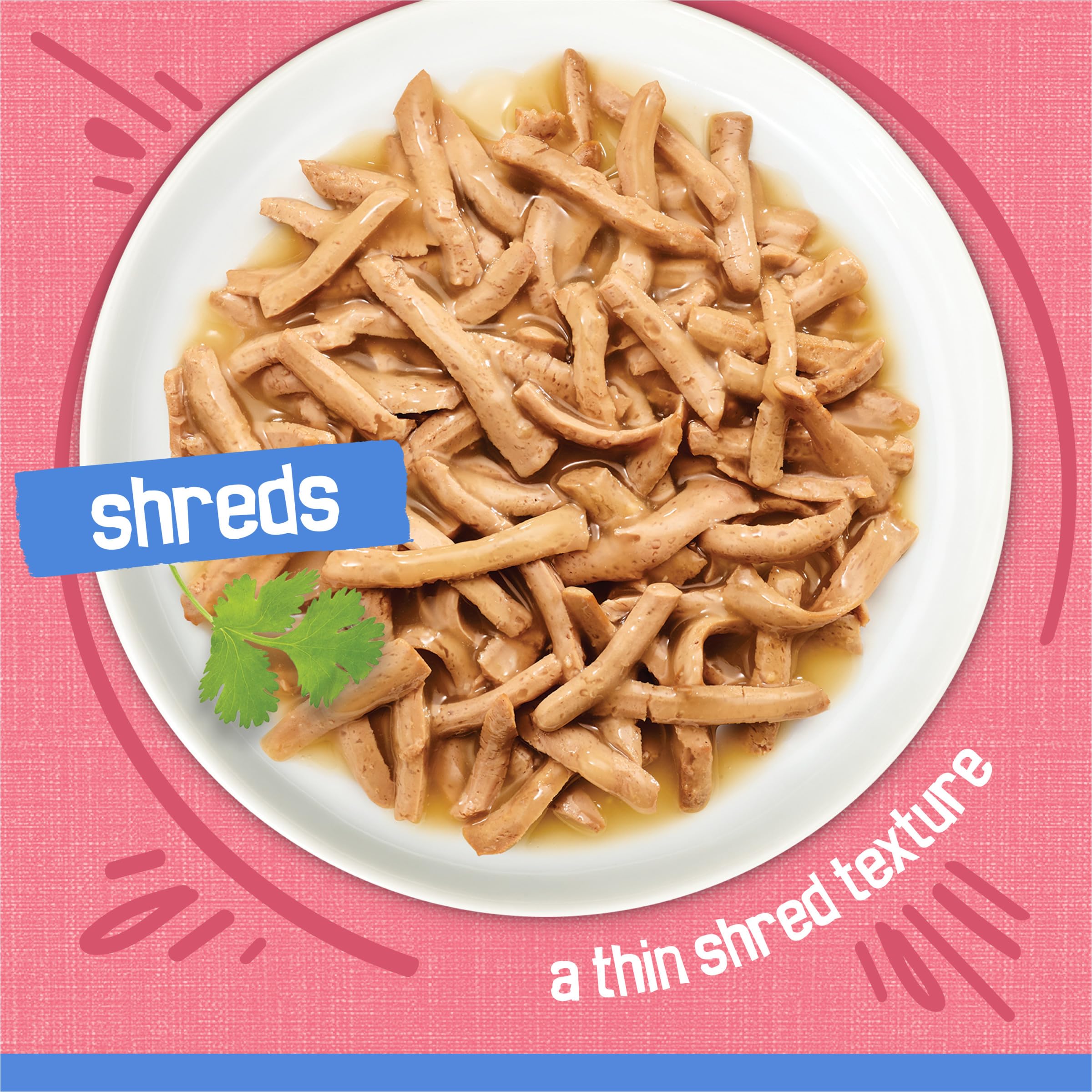 Friskies can label close-up showing nutrition facts and balance