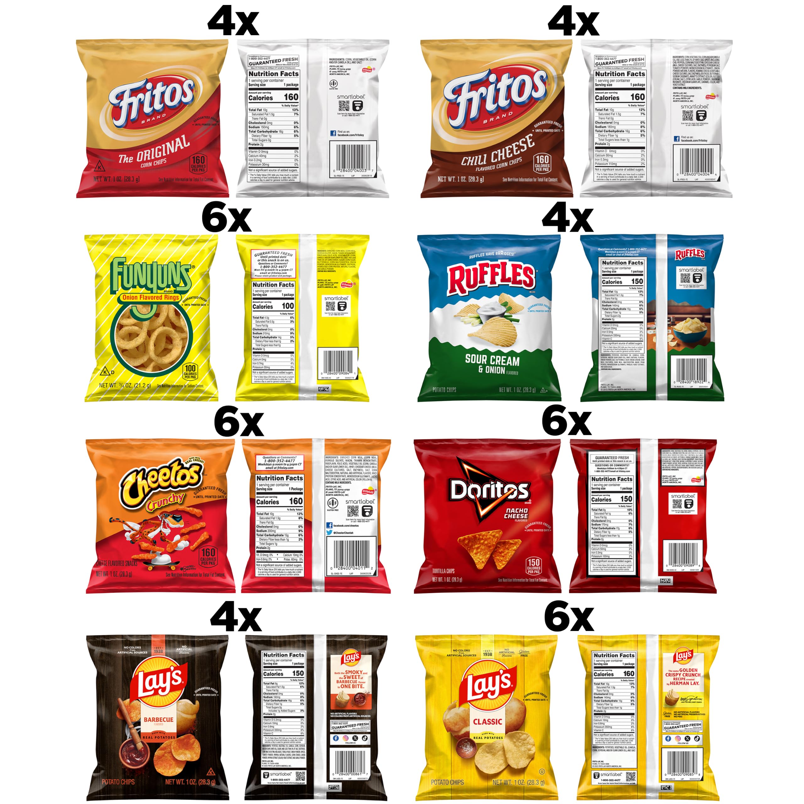 Frito-Lay close-up of a single-serve bag highlighting sealed freshness benefit