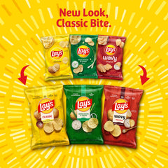 Frito-Lay open box with individual bags visible for easy serving