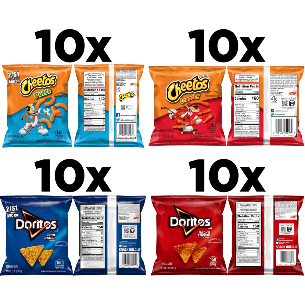 Frito‑Lay Doritos Nacho Cheese bag emphasizing bold flavor and crunchy texture