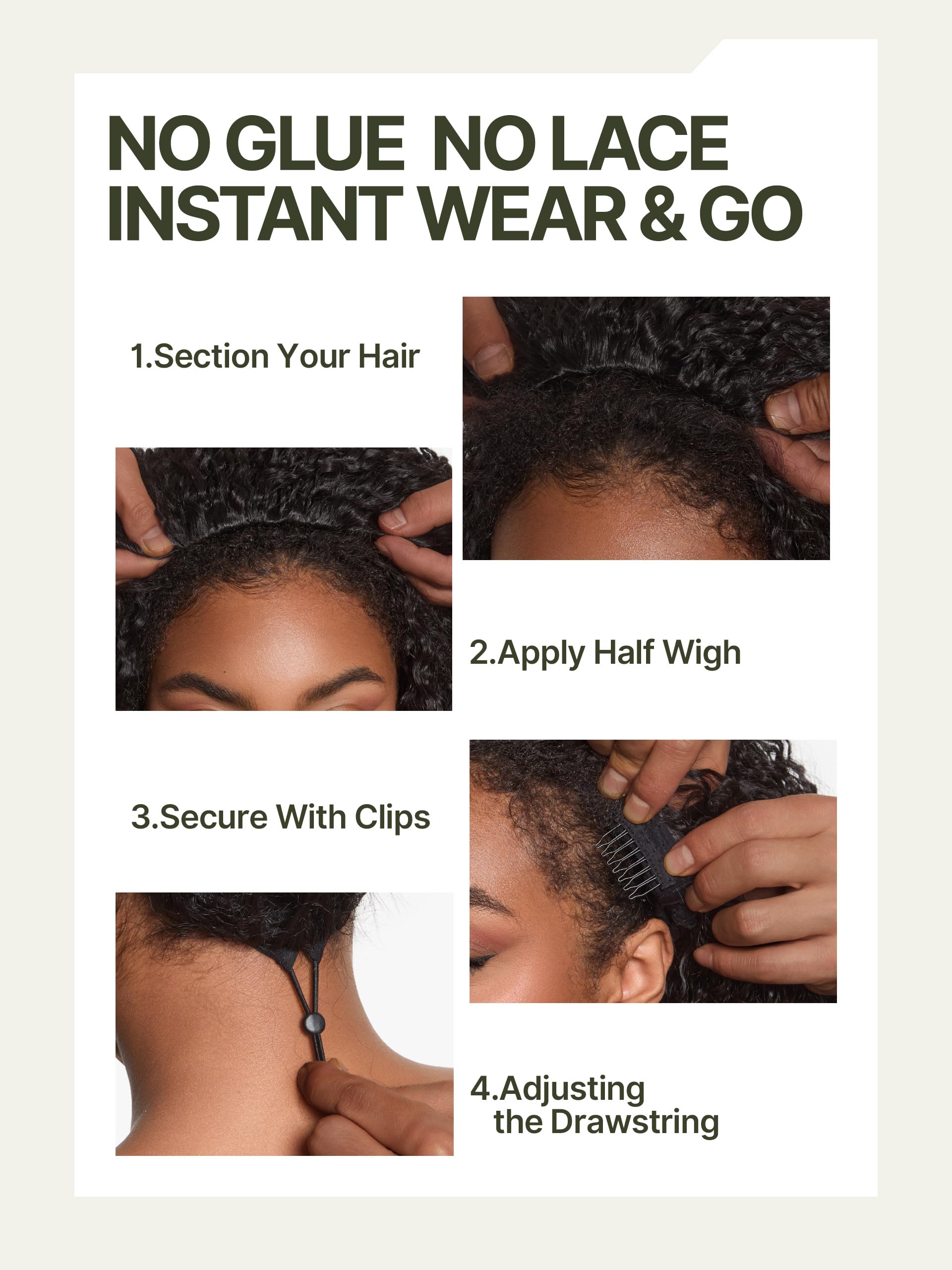 Frodio headband look demonstrating versatile styling in seconds