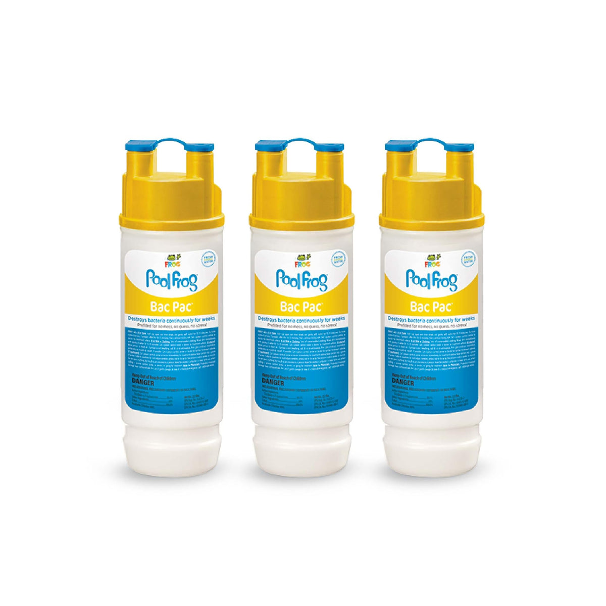 FROG bac pac front packaging showing brand and convenience benefits