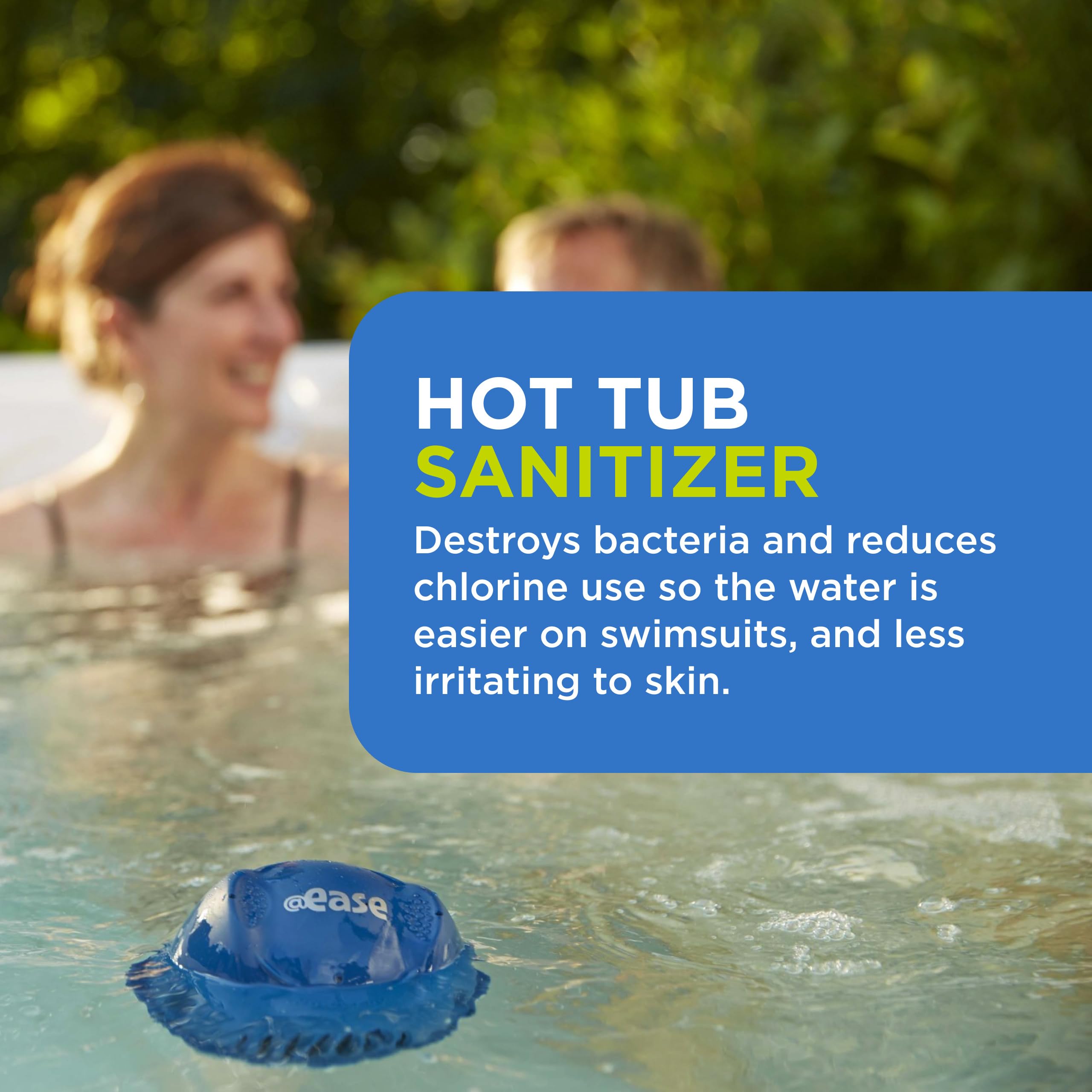 FROG release vent detail showing controlled sanitizer diffusion advantage