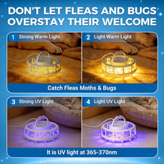 Frogoom close-up of sticky pad highlighting adhesive capture for pests