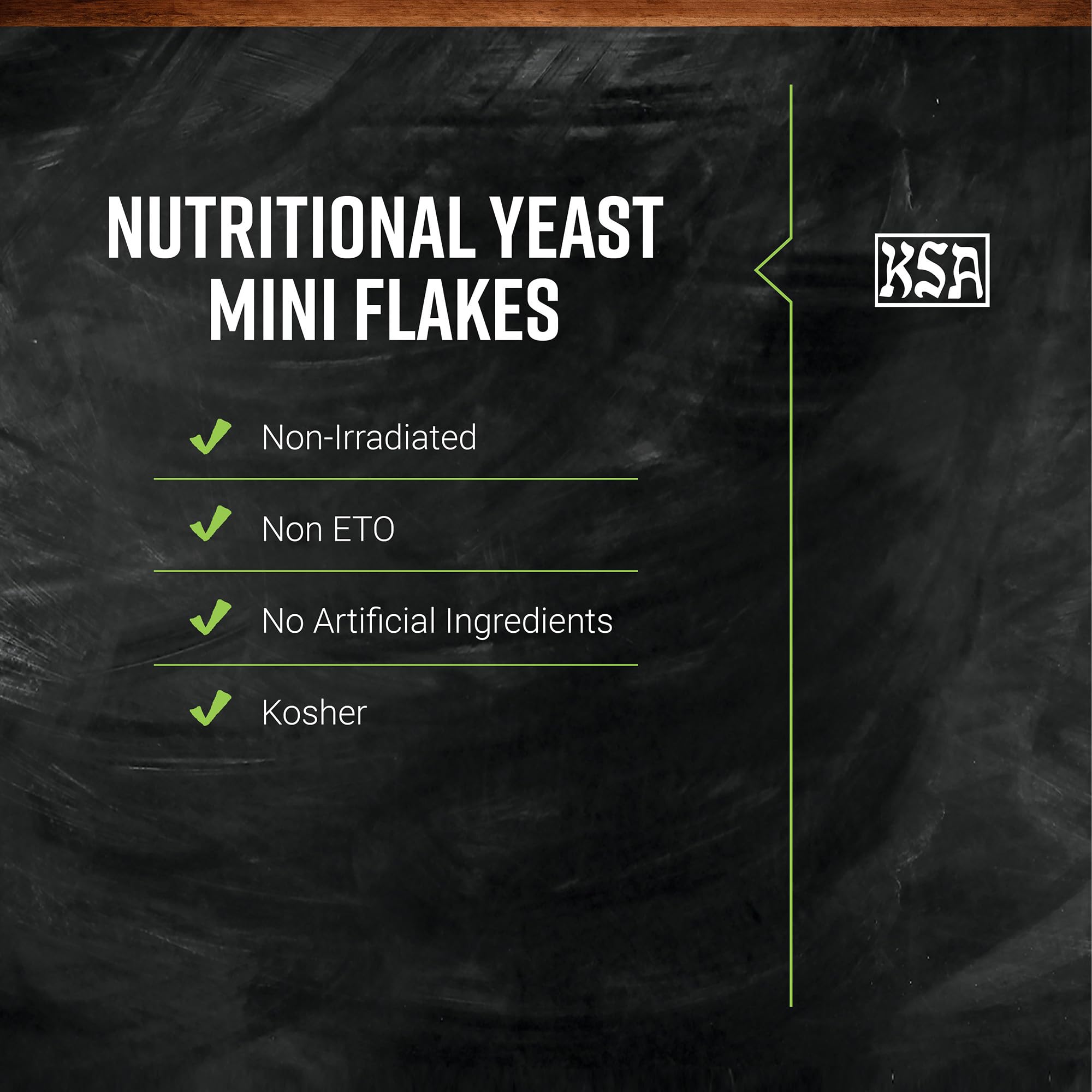 Frontier Co-op label detail emphasizing fortified B vitamins and sourcing