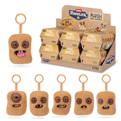 Fuggler front view of six-pack showing quirky faces and portability