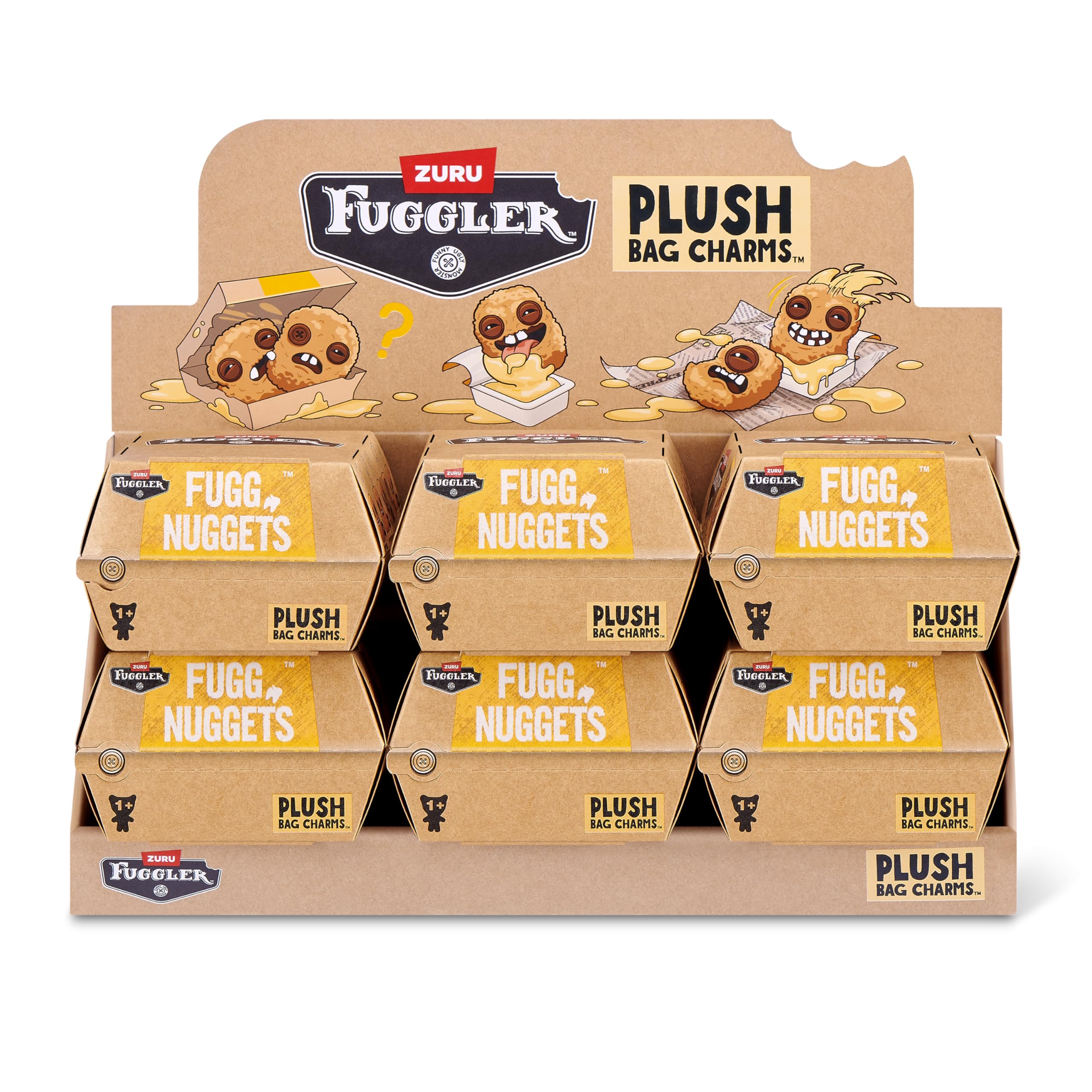 Fuggler six-pack flat-lay showing assortment for new collectors