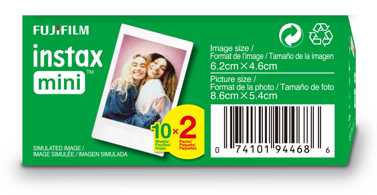 Loading Fujifilm Instax Mini film into camera for quick instant prints