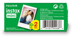 Loading Fujifilm Instax Mini film into camera for quick instant prints