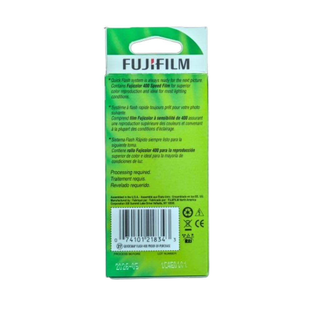 Fujifilm QuickSnap in a travel setting showing easy, no-maintenance photography