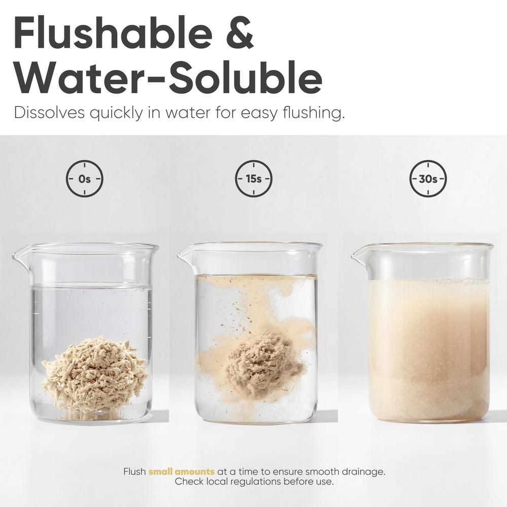 FUKUMARU label detail showing corn and tofu fiber ingredients info