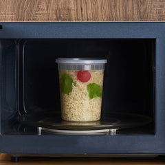 FULING stacked containers in fridge showing organization and space-saving benefit