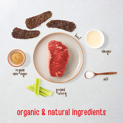 Full Moon raw beef ingredient sourced from U.S. family ranches benefit
