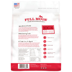 Full Moon beef jerky close-up showing meaty texture and rich flavor