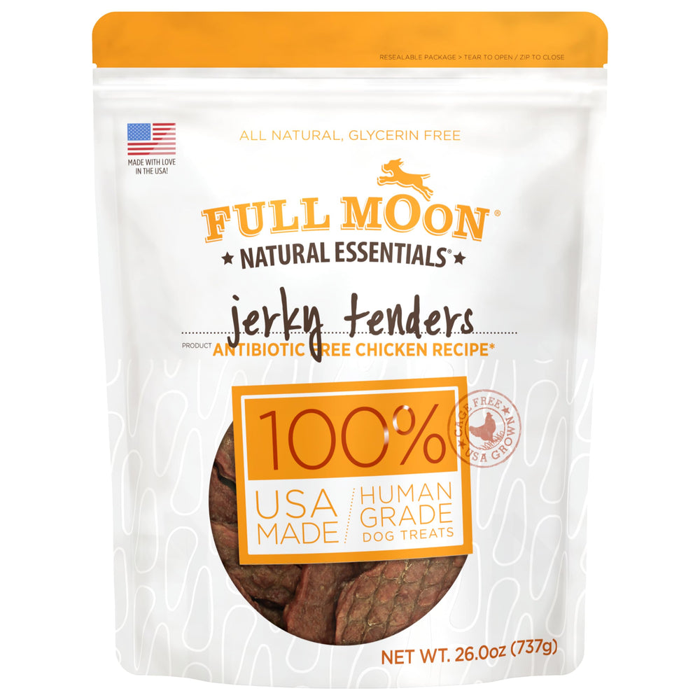 Full Moon front packaging showing 26 oz bag and brand clarity for trust