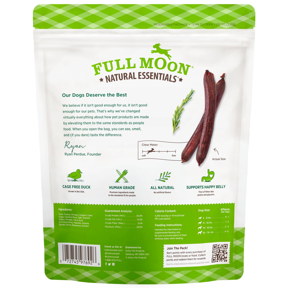 Full Moon close-up of stick texture highlighting slow-cooked quality and flavor