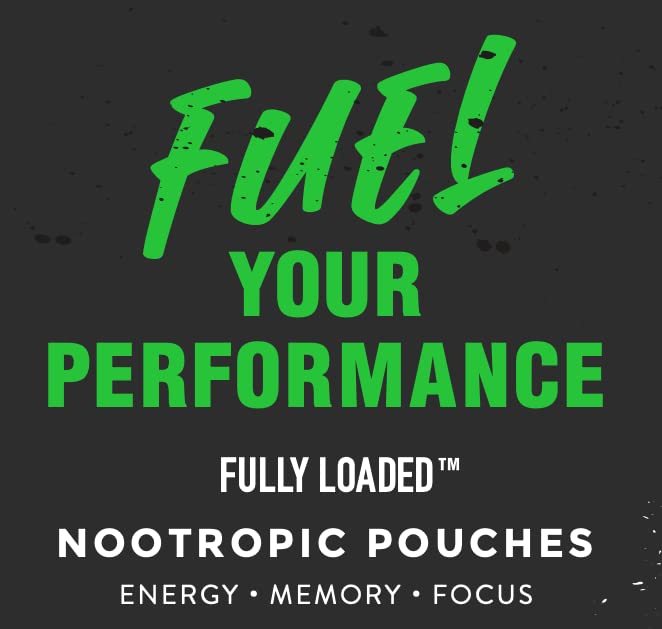 Fully Loaded pouch close-up texture highlighting discreet, saliva-resistant design benefit
