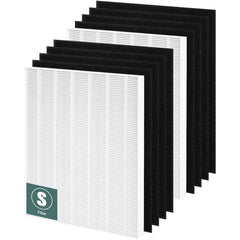 Funmit C545 front view showing full replacement filter pair and benefits