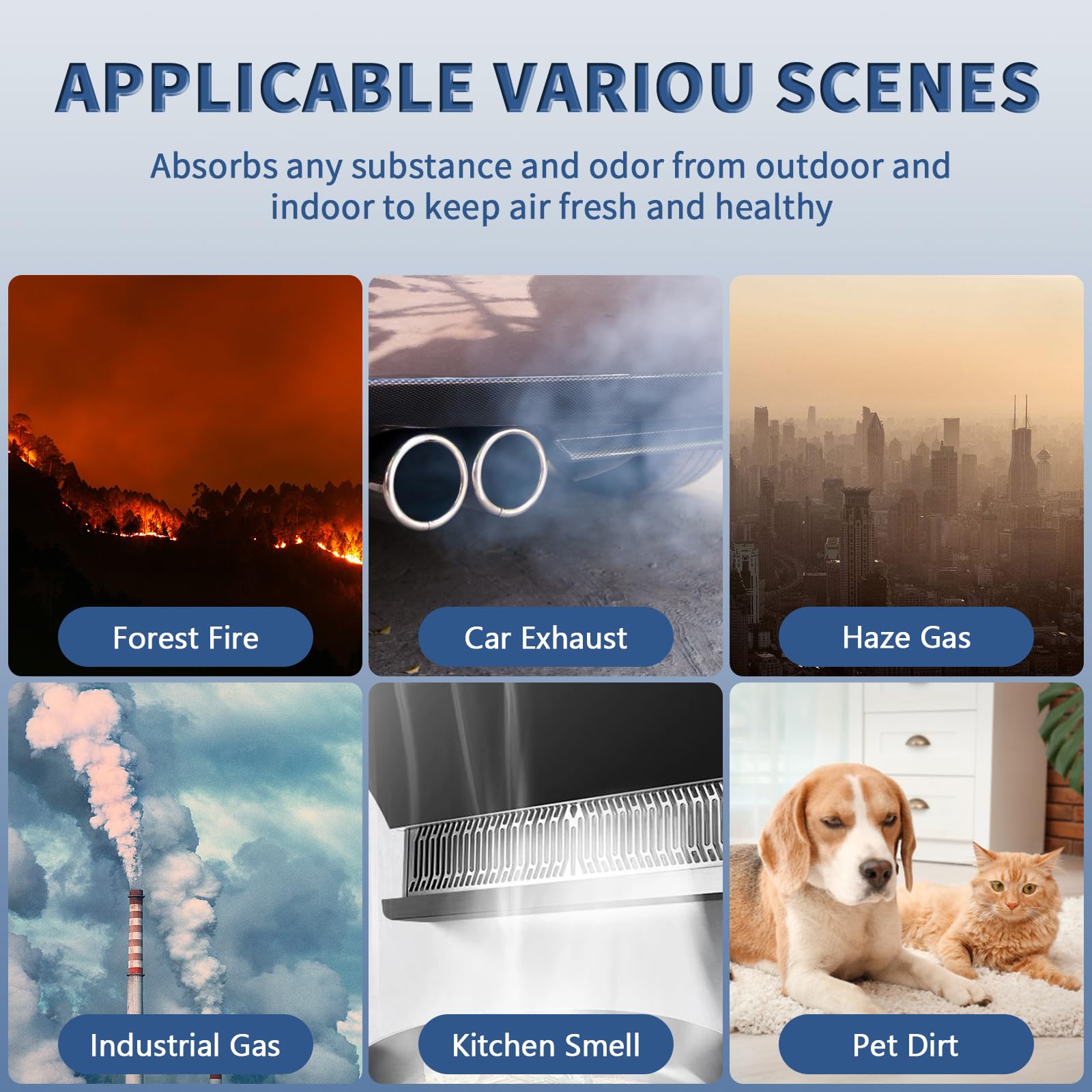 Funmit filters placed near bedroom purifier demonstrating cleaner sleep air